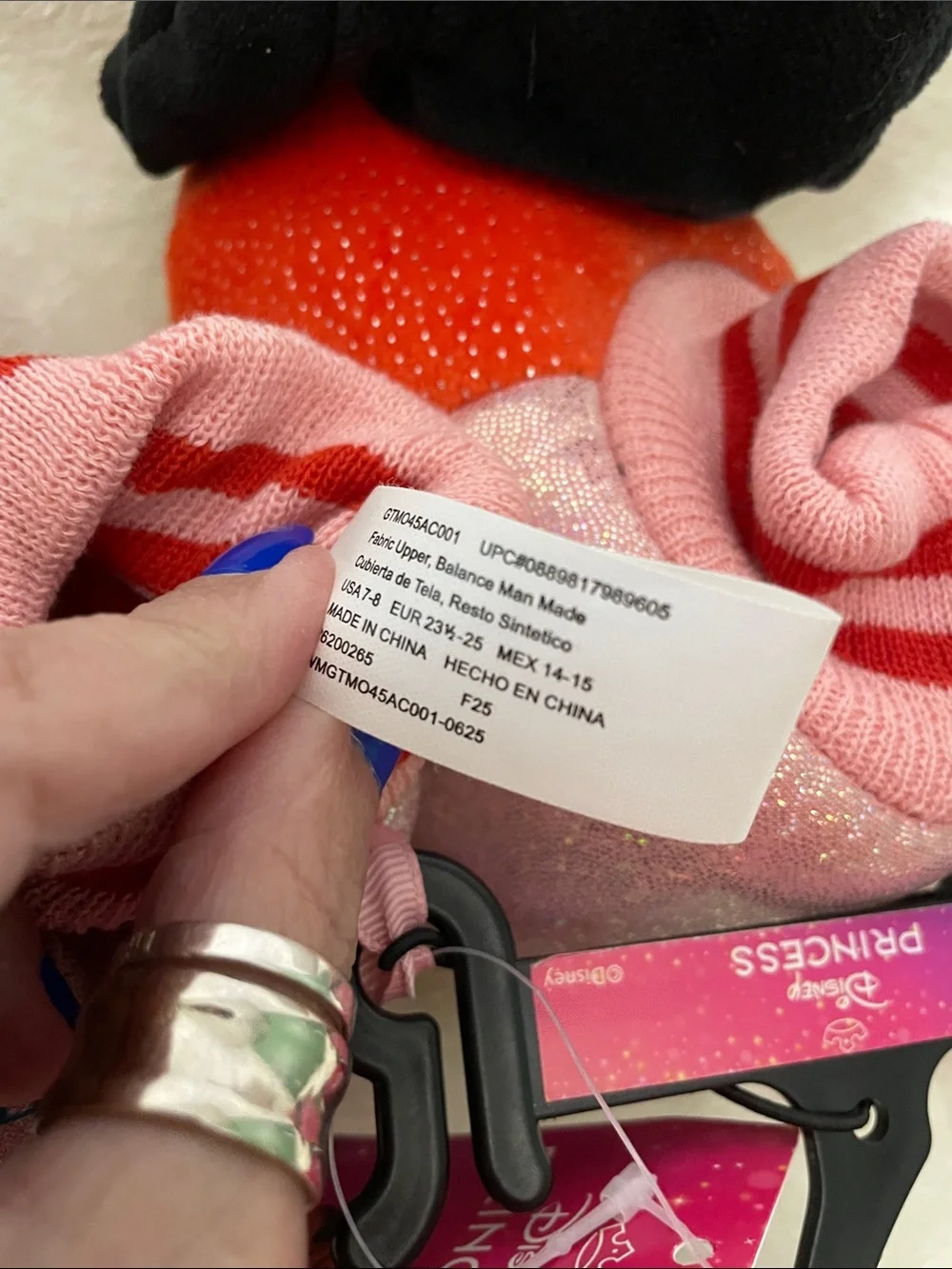 Disney Moana slippers size 7/8